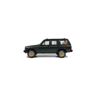 Jeep Cherokee XJ Limited Hunter Green 1995 OttO mobile 1:18 Resinemodell (Türen, Motorhaube... nicht zu öffnen!)